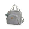 Kit bolsa Maternidade Barcelona 6 Peças Cinza - Hug - Cinza - 4