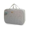Kit bolsa Maternidade Barcelona 6 Peças Cinza - Hug - Cinza - 7