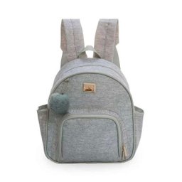 Kit Bolsa Maternidade Barcelona 2 Peças Cinza - Hug - Cinza - 2