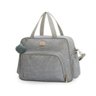Kit Bolsa Maternidade Barcelona 2 Peças Cinza - Hug - Cinza - 3