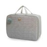 Kit 3 Peças Bolsa Maternidade Barcelona Cinza - Hug - Cinza - 4