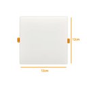 Ver imagem 5 de Painel Plafon LED Borda Infinita Black + Decker Quadrado 17W Branco Quente