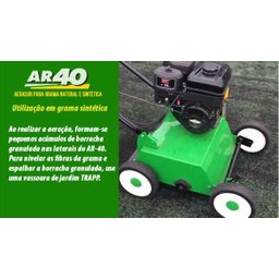 Aerador De Grama, Escarificador A Gasolina 3,5HP Trapp AR 40 - 3
