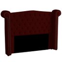 Ver imagem 1 de Cabeceira Casal King Size Estofada para Cama Box Ayla Veludo