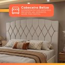 Ver mais imagens de Cabeceira Estofada para Cama Box Casal Belize de 1,40m
