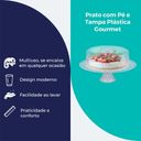 Ver imagem 3 de Boleira de Vidro com Pé e Tampa Gourmet Ruvolo