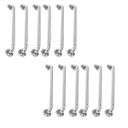Ver imagem 1 de Alça de Apoio Barra 40cm Inox Kit 12 Unidades Acessibilidade Idoso Deficiente Cadeirante Segurança B