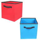 Ver imagem 3 de Kit 4 Caixa Organizadora de 28x30x28 Colorida com Alça