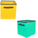 Ver imagem 4 de Kit 4 Caixa Organizadora de 28x30x28 Colorida com Alça