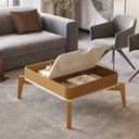 Ver imagem 2 de Mesa Centro Buriti - Off White/nature