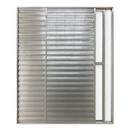 Porta Balcão de Aluminio Brilhante 3 Folhas Móveis com Trinco 2,10x1,20 - 3 Porta Balcão de Aluminio Brilhante 3 Folhas Móveis com Trinco 2,10x1,20 - 3