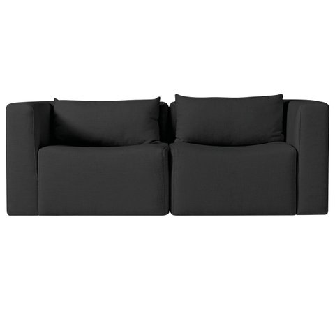 Sofá 2 Lugares Billy 150cm Orgânico Luxo Recepção Linho
