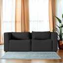 Ver imagem 2 de Sofá 2 Lugares Billy 150cm Orgânico Luxo Recepção Linho