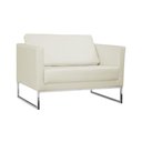 Ver imagem 1 de Poltrona Decorativa Julia 106cm Corano Bege Claro