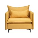 Ver imagem 3 de Poltrona com Pé Metal Sôma CabeCasa MadeiraOriginals