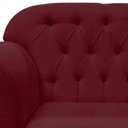 Ver mais imagens de Kit 2 Poltronas Decorativa Dália Suede Marsala Pés Madeira Mz Decor