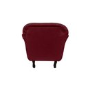 Ver imagem 7 de Kit 2 Poltronas Decorativa Dália Suede Marsala Pés Madeira Mz Decor