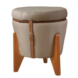 Puff Decorativo 4 em 1 – Assento, Baú, Mesa e Estilo para Seu Ambiente - 3