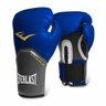 Luva Pro Style Elite Azul Boxe Muay Thai Evershield Original Everlast - 16oz - 1