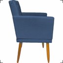 Ver imagem 4 de Kit 2 Poltronas Decorativa para Sala Recepção Nina Capitonê Suede Cores Pé Palito