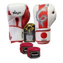 Ver imagem 3 de Luva Boxe Muay Thai Competição Países Japão Naja + Mochila - 12oz