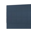 Ver imagem 2 de Cabeceira Nairóbi Solteiro 900mm Veludo Azul - Simbal