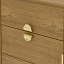 Ver imagem 6 de Cômoda Sapateira para Quarto 1 Porta 4 Gavetas Paraty V01 Nature - Lyam Decor