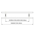 Ver imagem 6 de Puxador Inox Escovado Redondo 30cm Todas Portas