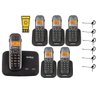 Kit Aparelho Telefone TS 5150 Bina 2 Linhas 5 Ramal Headset - 1