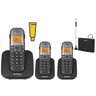 Kit Telefone Ts 5120 Bina + 2 Ramal Entrada Chip Intelbras - 1