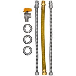 Kit Ligação Aquecedor 1/2mx1/2f 40cm Registro 90 Druck - 1
