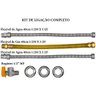 Kit Ligação Aquecedor 1/2mx1/2f 40cm Registro 90 Druck - 3