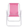 Cadeira Alta Aumínio Sannet Rosa Mor - 3