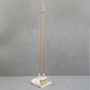 Ver imagem 5 de Kit vassoura e pá com cabo de bambu 124 cm - Oikos