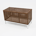 Ver imagem 4 de Kit com 2 Poltronas Tulipa Fibra Aluminio Área Externa e Interna com Mesa Lateral