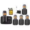 Kit Aparelho Telefone sem TS 5150 Bina 4 Ramal Entrada Chip - 1