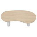 Ver imagem 7 de Mesa para Escritório Reunião 200cm Vinny Carvalho Branco A06 Mpozenato