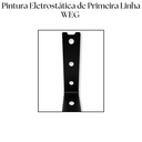 Ver imagem 7 de 8 Suportes para Prateleira Suspensa de Parede 20cm Design em L Estilo Modernoi Embutido Preto