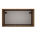 Ver mais imagens de Armário de Cozinha Aéreo 60 cm 1 Porta Basculante Rustic/Branco Agata Madesa