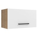 Ver imagem 1 de Armário de Cozinha Aéreo 60 cm 1 Porta Basculante Rustic/Branco Agata Madesa
