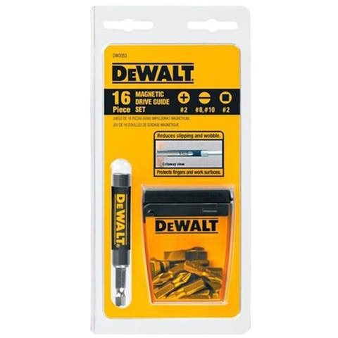 Jogo 16 Peças Parafusar Com Guia Magnética - Dw2053 - Dewalt