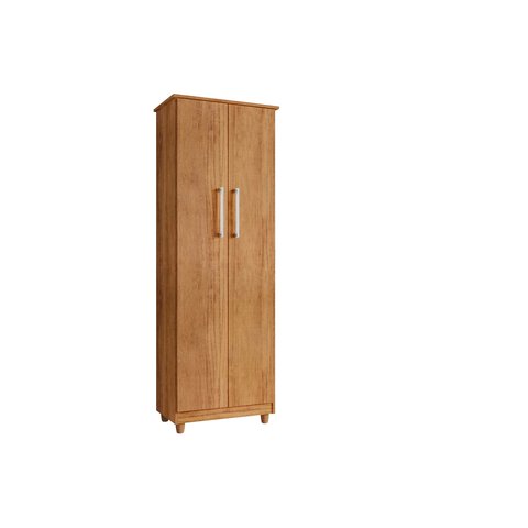 Multiuso Compacto para Escritorio Marrom C/ 2 Portas Nn