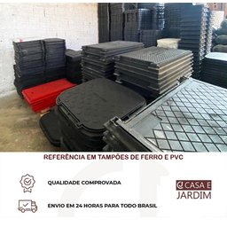 Caixa de Inspeção Passagem Dn100 Esgoto Tampa Redonda Pvc - 5