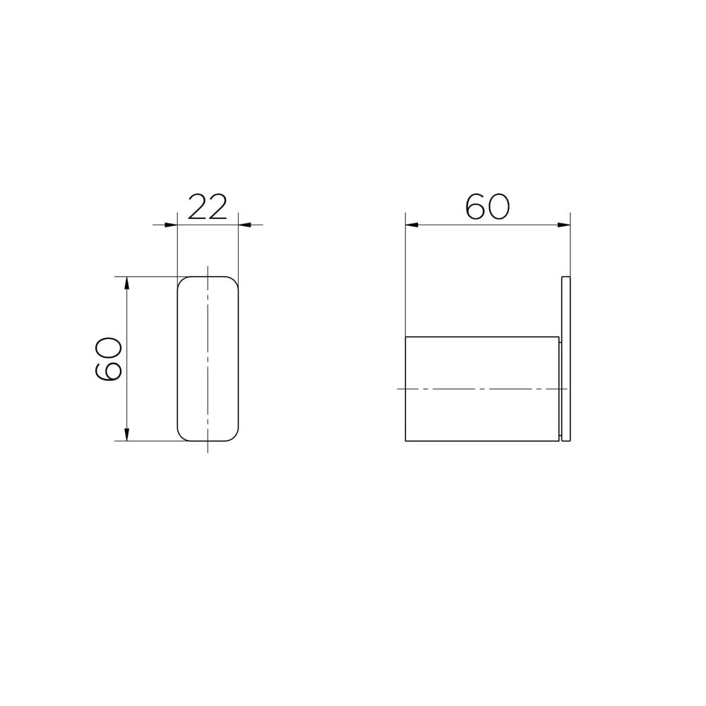 Cabide Docol Flat Ouro Polido - Docol - 2