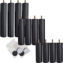 Ver imagem 1 de 12 Pés de Madeira Anti Refluxo Conjunto de Pés para Cama Box Especial