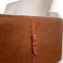 Ver imagem 3 de Poltrona Texas com Capa Couro - Luxo Decor Bege/couro