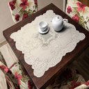 Ver imagem 1 de Toalha Centro de Mesa Interlar -renda Portuguesa Bule Bege