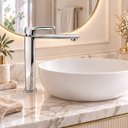 Ver imagem 4 de Torneira Doha Cromada Alta Aço Inox 304 Premium Goldenx