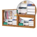 Ver imagem 7 de Closet Casal Duplo Dubai 06 Portas 06 Gavetas com Espelho Carioca Móveis
