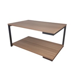 Mesa de Centro Strassis Design Sd-3090 Metal e Mdf Preta - 3